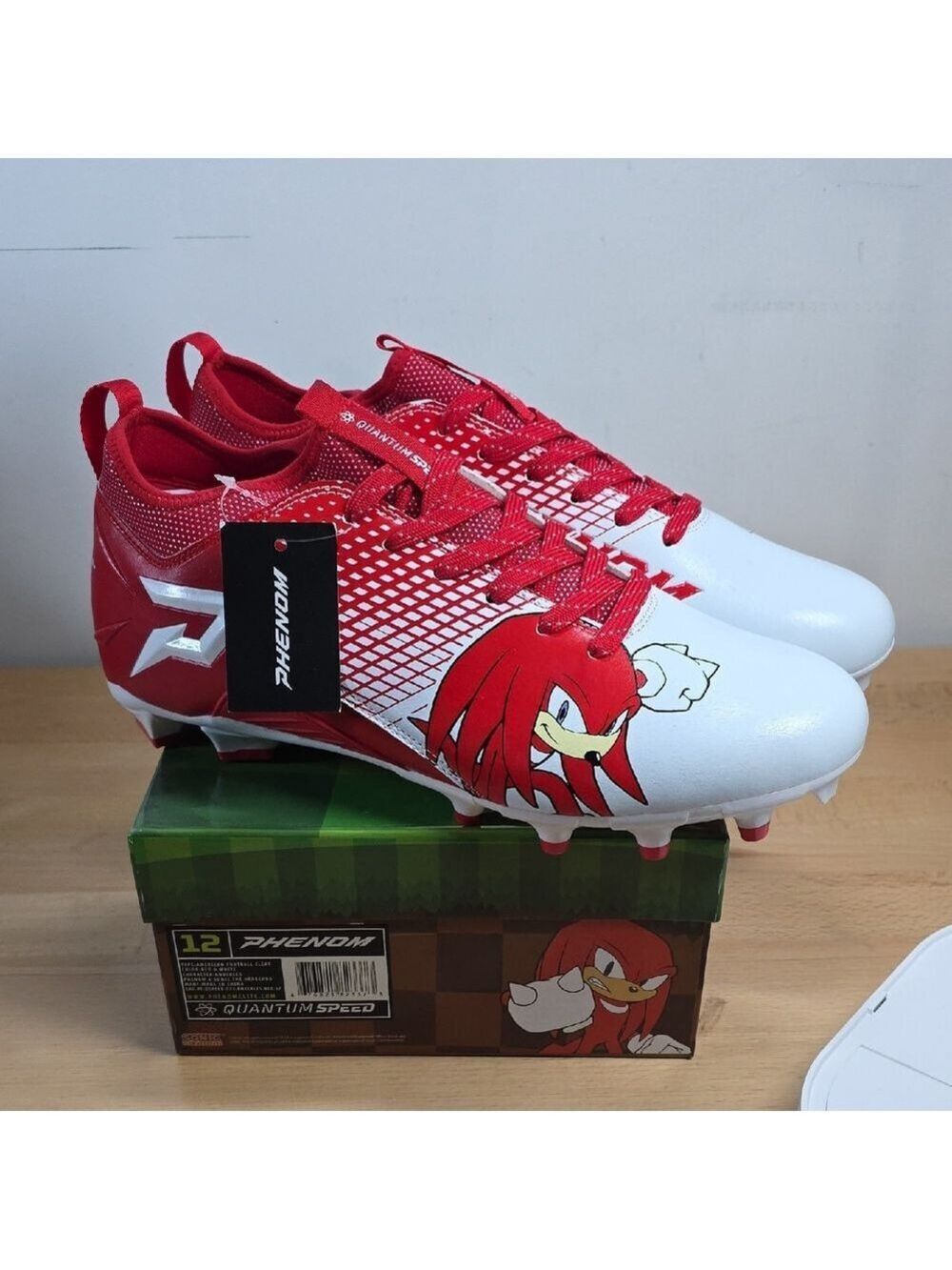 Sonic The Hedgehog Red and White Size 12